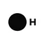 H logo